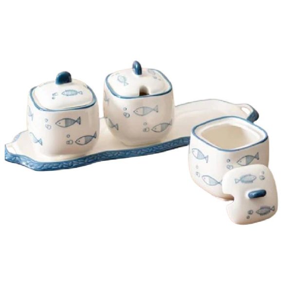 Aquatic - Condiment Server Set