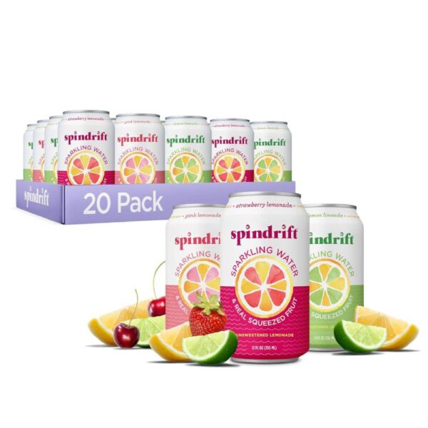 Spindrift Lemonade 3 Flavor Variety